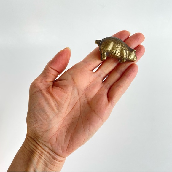 Tiny Brass Animal Figurine - Picture 3 of 16